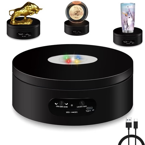 Led electric turntable - electric,