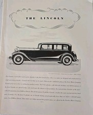 1932 Lincoln V-12 cylinder