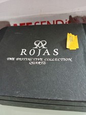 SOLD AS SEEN.. ROJAS Distinctive Quartz Ladies Watch In Original Box Never Worn