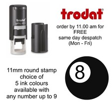 snooker ball Loyalty Card