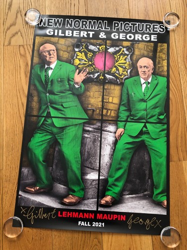 Gilbert george new normal - gilbert,