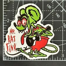 Rat Fink Playing Guitar -Rat