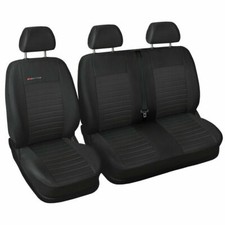 Van seat covers fit Volkswagen Transporter T5 grey P4