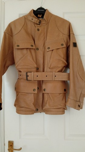 Ladies leather belstaff - ladies,