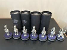 The Simpsons Homerism Complete Set Seven Pewter Figurines Excellent Condition