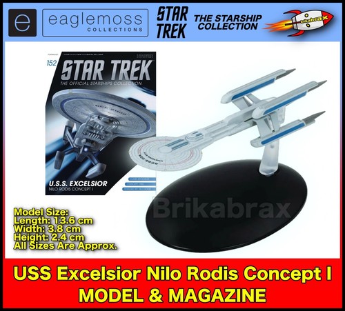 Eaglemoss star trek uss - eaglemoss,