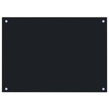 Kitchen Backsplash Black 70 x