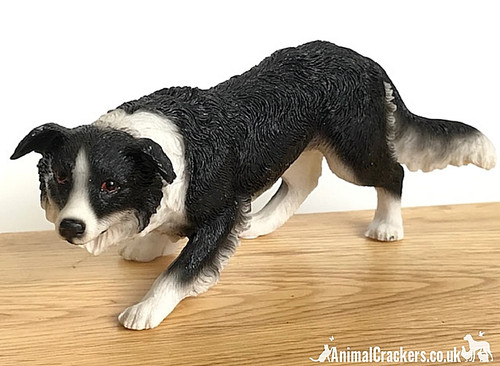 Large border collie ornament - border,