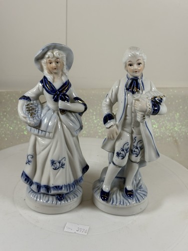 Vintage blue and white - blue,