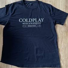 Rare Coldplay Local Crew  black XL