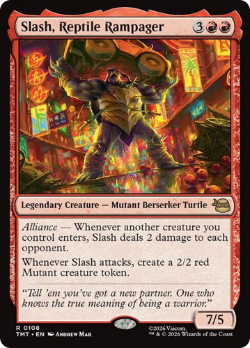 Slash reptile rampager - reptile,