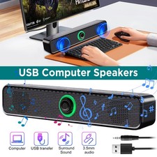 USB Computer Soundbar 3D