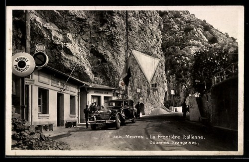 Menton la frontière - menton,,