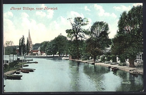 Postcard thorpe norwich - postcard, thorpe/norwich
