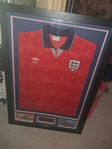 Stuart pearce signed framed - stuart,