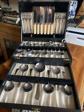 Vintage Sheffield 31 piece Canteen Cutlery.See description and photos for more
