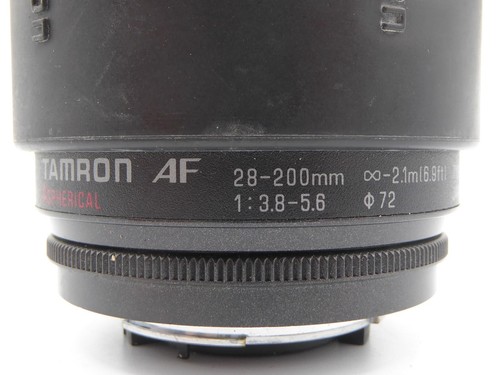 Tamron 200mm super zoom - tamron, 28-200mm