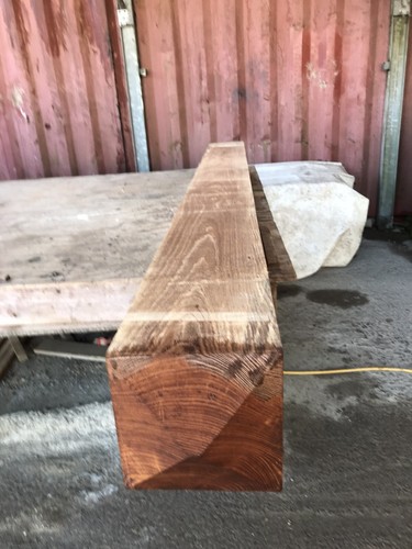 Timber fence posts 8x8 - fence,