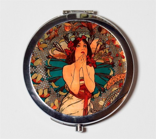 Mucha art nouveau deco praying - mucha,