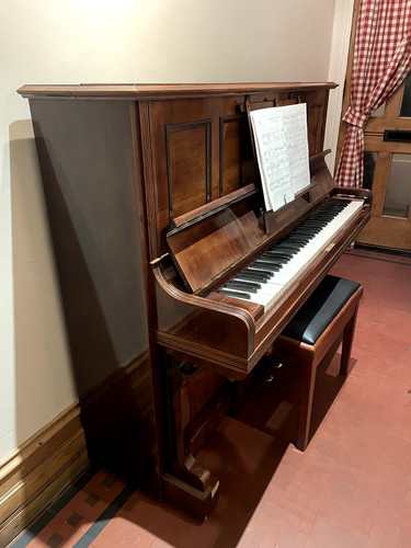 Bechstein upright piano model - bechstein,