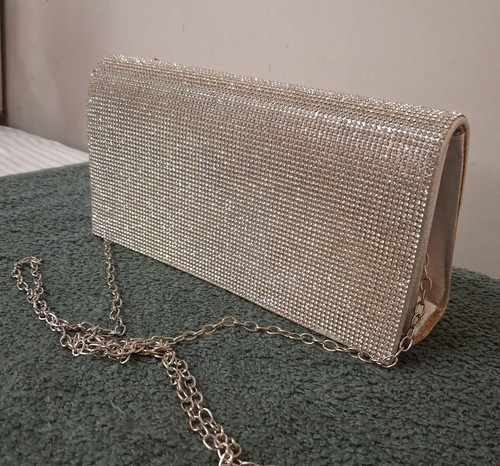 Quiz ladies sparkly silver - quiz,