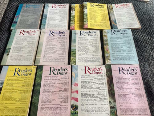 Readers digest magazines 1970 - digest,