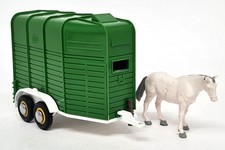 Britains 1/32 -Double Horsebox Trailer & Horse 9562 Model Farm Vehicle