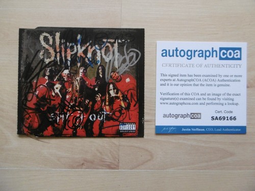 Slipknot original autographs - slipknot,