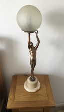 Lorenzl Art Deco Lady Lamp