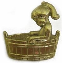 Solid polished brass - solid,