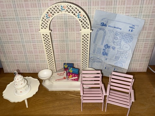 Vintage sindy white wedding - vintage,