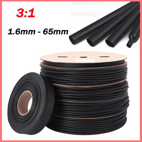 Adhesive heat shrink black - adhesive,