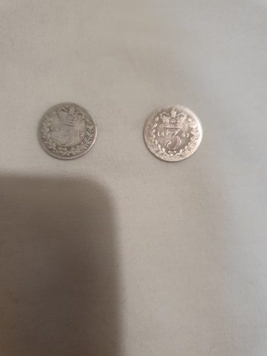 Victoria pence silver - pence, silver.