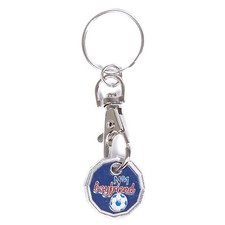 12 Pack Trolley Token Key Ring