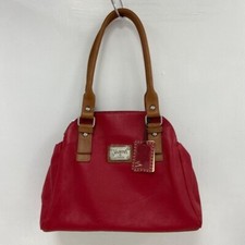 BNWT - Valentina Handbag Red Leather - Lovely Quality Handbag