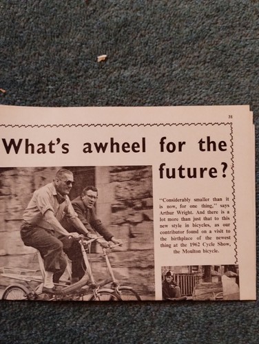 Sk122 ephemera 1960s cycling - ,