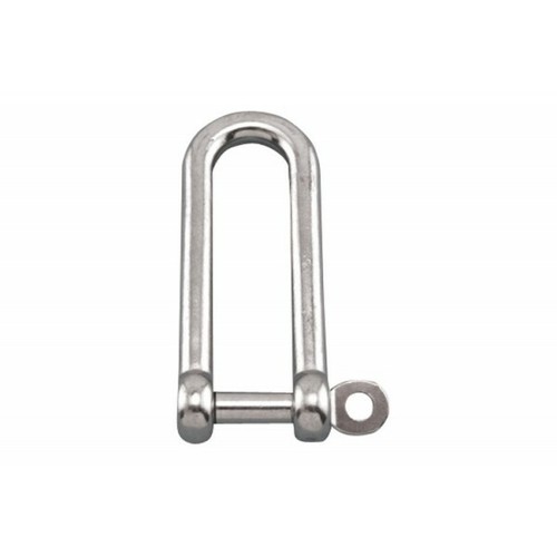 Long shackle stainless - long, d-shackle