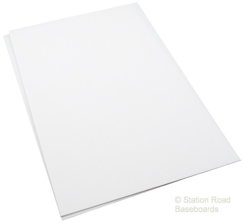 Sheets matt white 3mm - matt,