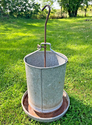 Large vintage galvanised - vintage,