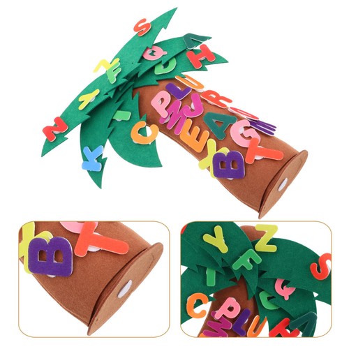 Durable felt coconut tree - felt, with