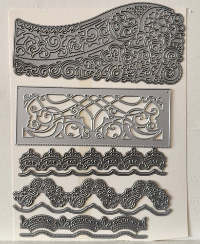 Mixed die set border edge - mixed,