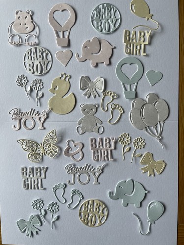 Baby theme die - die, shapes