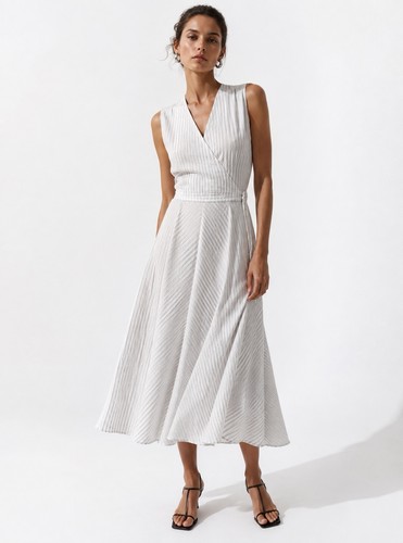 Zara basic striped - striped, wrap-style