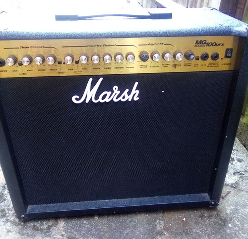 Marshall mg100dfx electric - marshall,