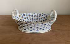 Chinese Porcelain Woven Basket