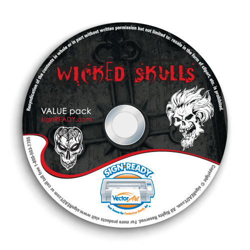 Skulls clipart vector - clipart-vector, clip