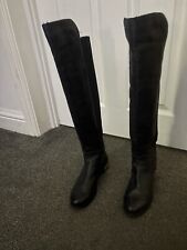 Black Knee High Boots