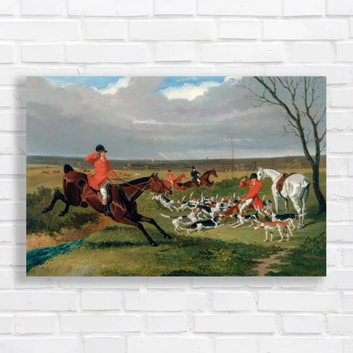Hunt scene vibrant original - scene,