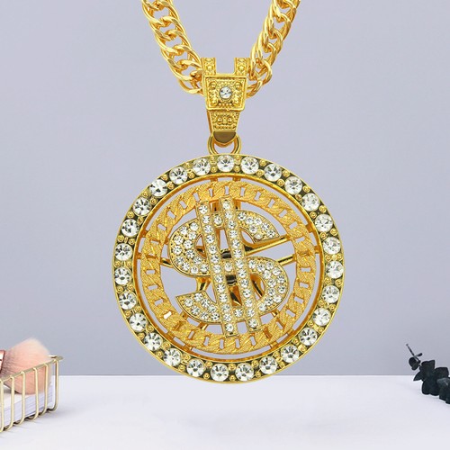 Hip hop personality necklace - hip,