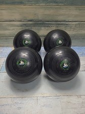 Vintage Henselite Size 4 Super Grip Bowls Boat Motif 